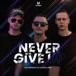 Cover: Hopeline - Never Give Up
